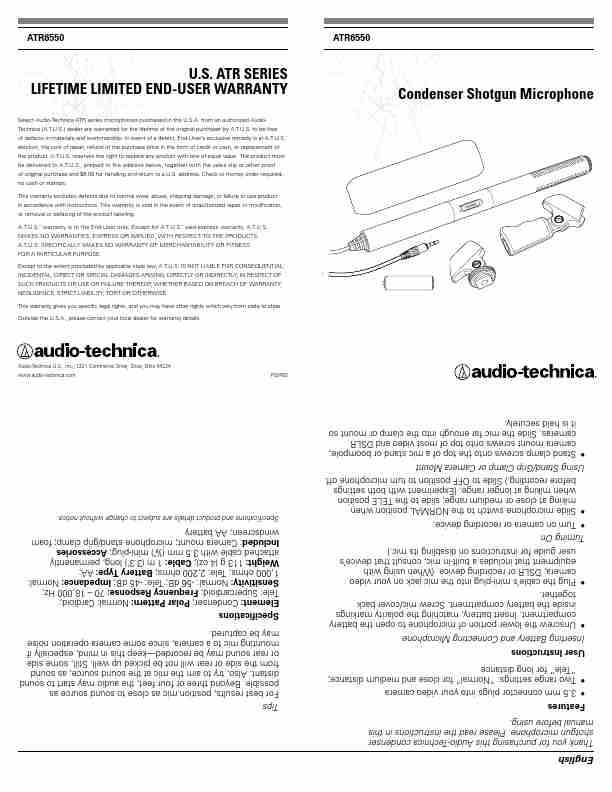 Audio-Technica Microphone ATR6550-page_pdf